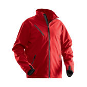 1201 Light softshell jacket rood l