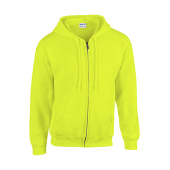 Heavy Blend Adult Full Zip Hooded Sweat - Safety Green - S