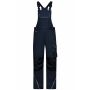 Workwear Pants with Bib - SOLID - - navy - 46