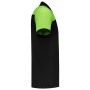 Poloshirt Bicolor Naden 202006 Black-Lime 4XL