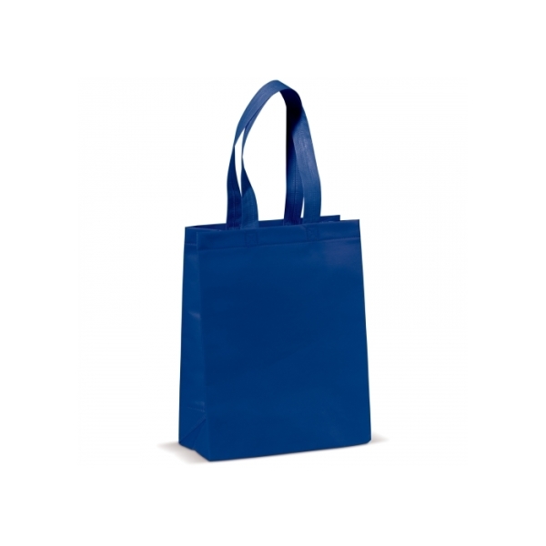 Carrier bag laminated non-woven small 105g/m² - Dark Blue