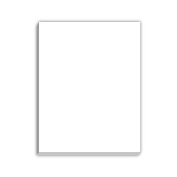 101 mm x 130 mm 25 Sheet Ad Notepads ECO Recycled paper