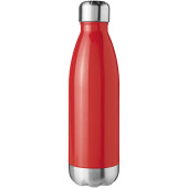 Arsenal 510 ml vacuüm geïsoleerde drinkfles - Rood