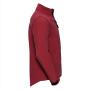 RUS Men Softshell Jacket, Classic Red, 4XL