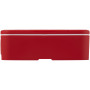 MIYO single layer lunch box - Red/Red
