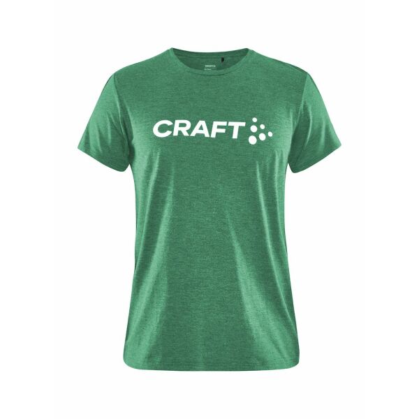 Craft Community logo ss tee wmn green/mel s
