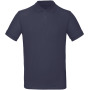 Men's organic polo shirt Navy Blue 3XL