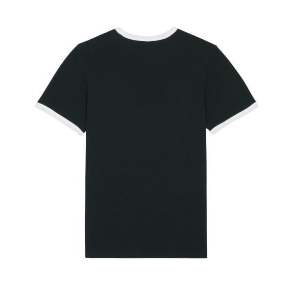 Ringer - Uniseks T-shirt met contrasterende boorden - XXS