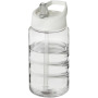 H2O Active® Bop 500 ml sportfles met tuitdeksel - Transparant/Wit