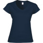 Softstyle® Fitted Ladies' V-neck T-shirt Navy XXL