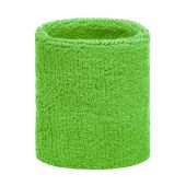MB043 Terry Wristband - lime-green - one size