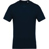 Men's V-neck short sleeve T-shirt Navy M