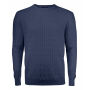 Blakely knitted sweater heren navy mélange s
