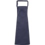 Chino - Cotton bib apron Steel One Size