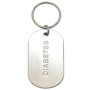 Aluminum Dog Tags with Keychains (Logo by Soft Enameled)