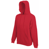 Classic Hooded Sweat - Red - 2XL