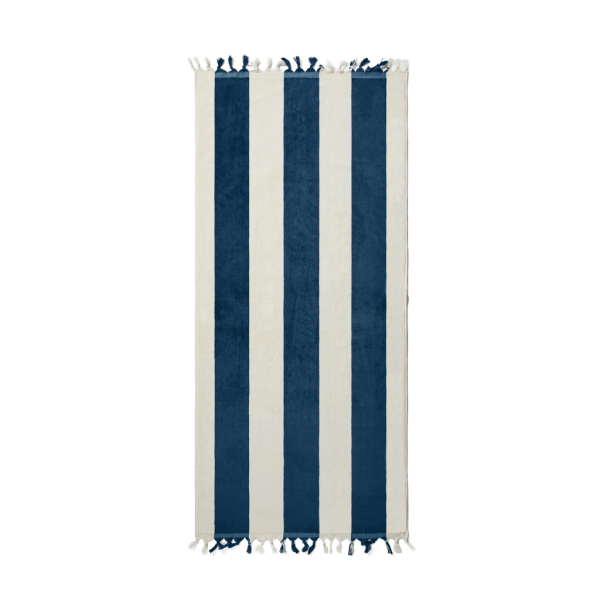 VINGA Valmer strand handdoek, blauw