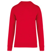 Ecologische sweater met ronde hals Red 3XL