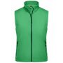 Ladies' Softshell Vest - green - S