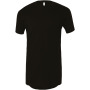 Men's Long Body Urban Tee Black S