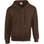 Heavy Blend™Adult Full Zip Hooded Sweatshirt Dark Chocolate M