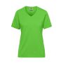 Ladies' BIO Workwear T-Shirt - lime-green - M