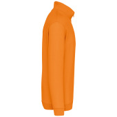 Sweater met ritskraag Orange S