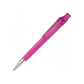 Balpen Triago rubberised - Roze
