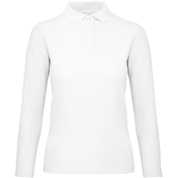 ID.001 Ladies' long-sleeve polo shirt
