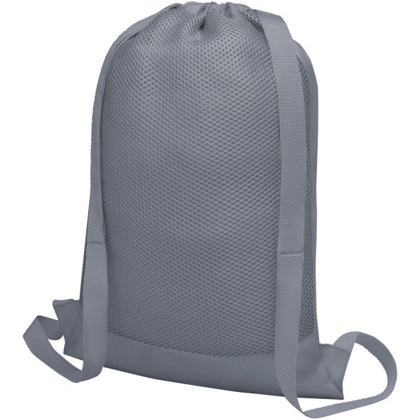 Nadi mesh drawstring backpack 5L - Grey