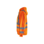 Hooded Sweatshirt met rits High Vis
