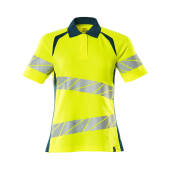 hi-vis geel/donkerpetrol