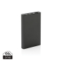 Terra RCS gerecyclede aluminium powerbank 5.000 mAh, grijs