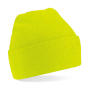 Junior Original Cuffed Beanie - Fluorescent Yellow - One Size