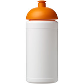 Baseline® Plus 500 ml bidon met koepeldeksel - Wit/Oranje