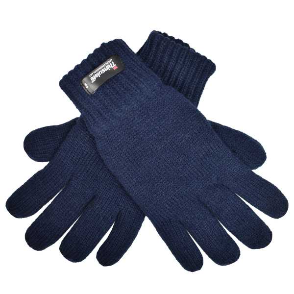 Gebreide thinsulate handschoenen