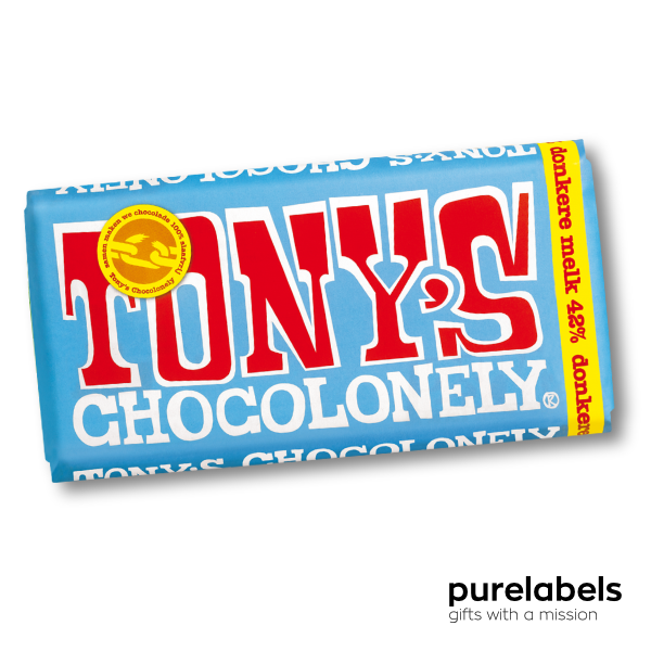 Tony's chocolonely puur donkere melk