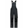 Workwear Pants with Bib - SOLID - - carbon - 28