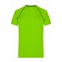 Men's Sports T-Shirt - bright-green/black - S