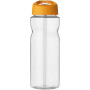 H2O Active® Base 650 ml bidon met fliptuitdeksel - Transparant/Oranje