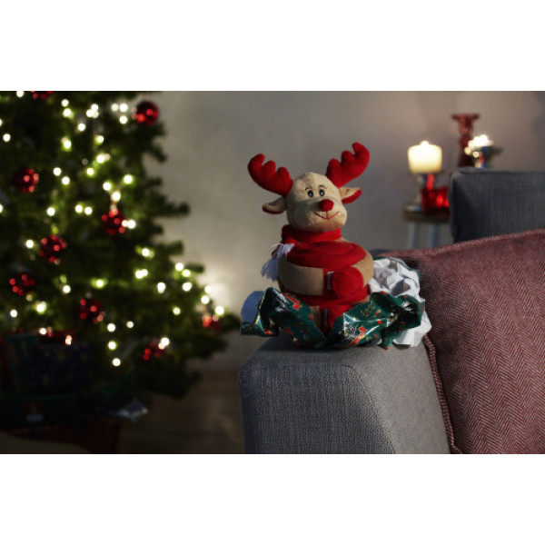 Kerstknuffel met deken Andrew custom/multicolor