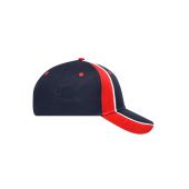 MB135 Club Cap navy/red/wit one size