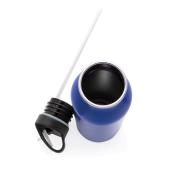 Deluxe RVS sportfles, blauw