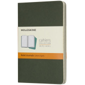 Moleskine Cahier Journal PK – linjerad - Myrtengrön