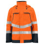 6440 Functional Jacket HV Orange/Black 3XL