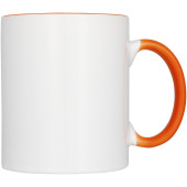 Ceramic sublimatie mok 4 delige geschenkset - Oranje