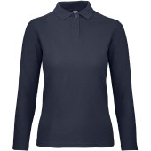 ID.001 Ladies' long-sleeve polo shirt Navy 3XL