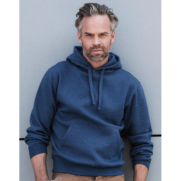 Men's Authentic Melange Hooded Sweat