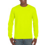 Gildan T-shirt Ultra Cotton LS unisex 382 safety green L