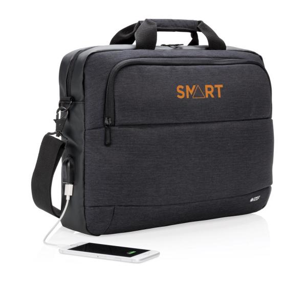 15” Laptop-Tasche, schwarz